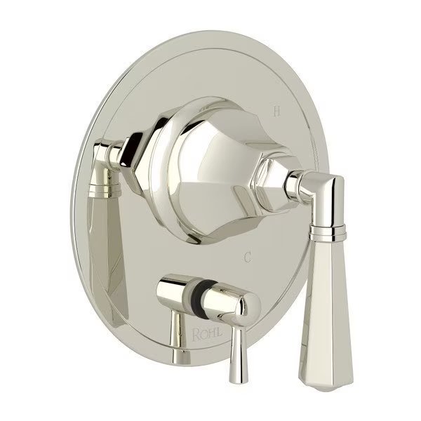 Palladian 1/2 Pressure Balance Trim With Diverter, Rohl, Mfr#: A2910NLMPN